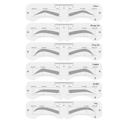 Eyebrows Stencils