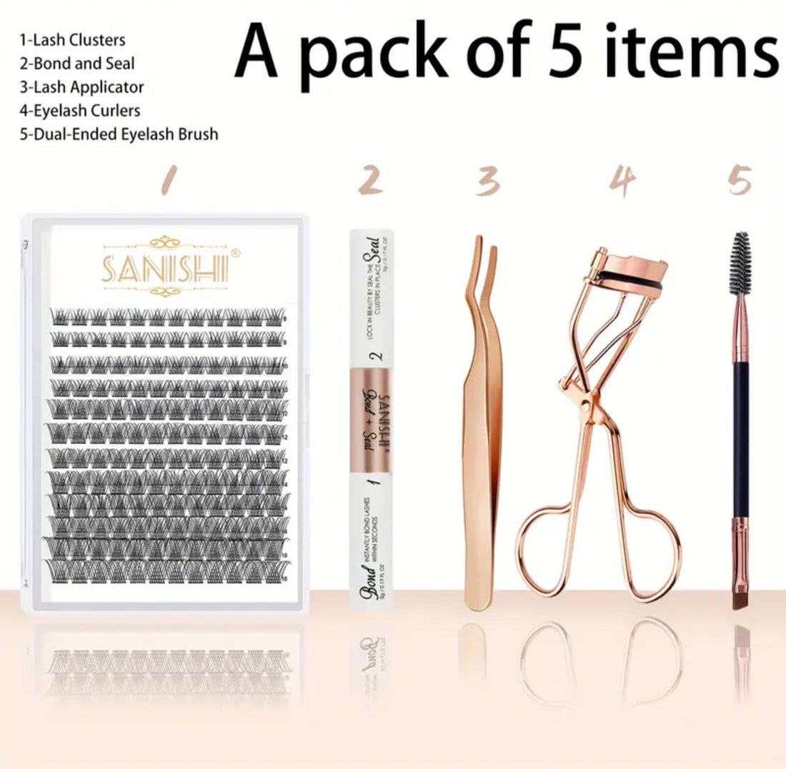 SANISHI  144 Lash Cluster 10ml (D-8-16 MIX) (Pre-Order)