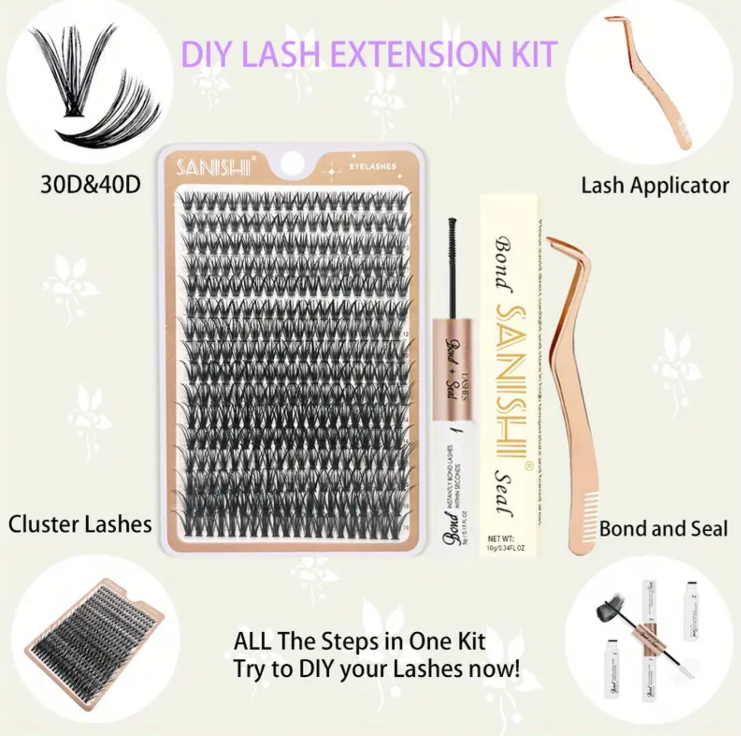 SANISHI  320 Natural Thick DD curl 40D (Pre-Order)