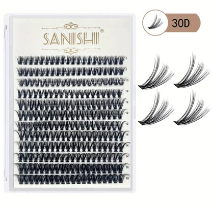 SANISHI  240 Lash D Clusters 9-16mm (Pre-Order)