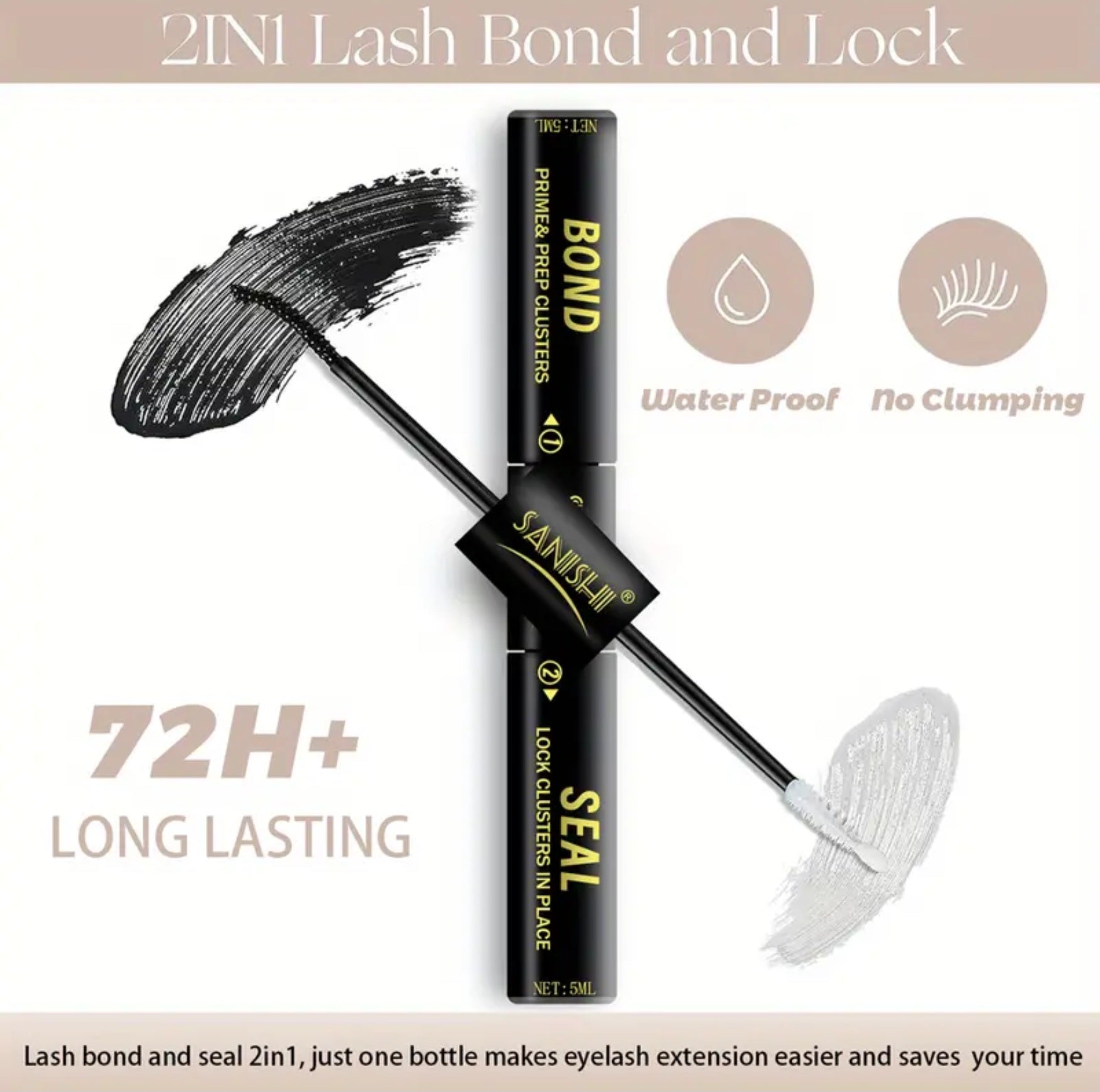 SANISHI  144 Lash Clusters 8-16mm (Pre-Order)