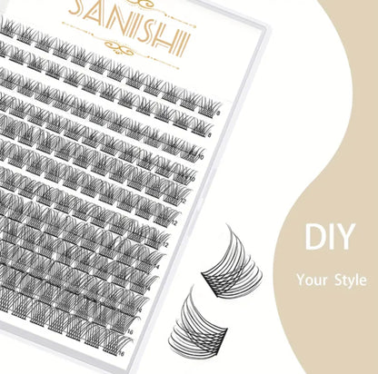 SANISHI  144 Lash Clusters C &amp; D Curl (Pre-Order)
