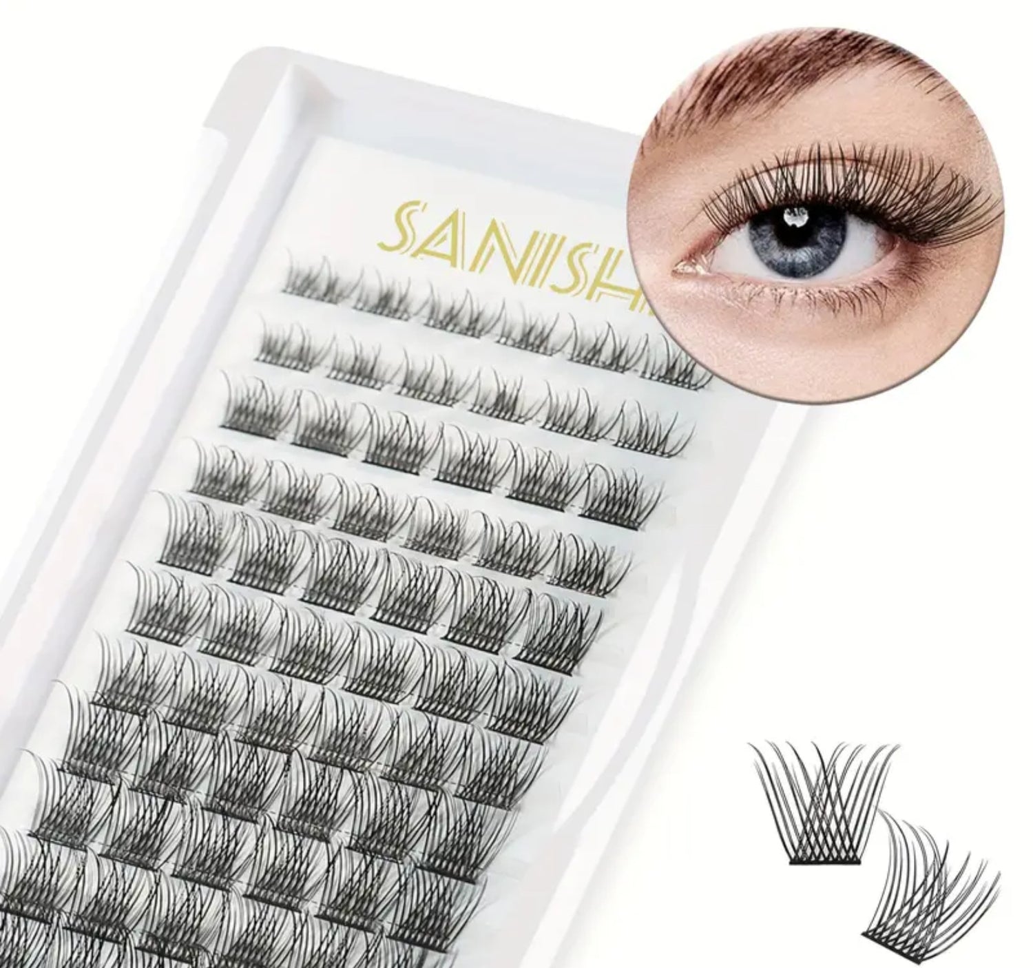 SANISHI 72 Lash Cluster 8-16mm (Pre-Order)