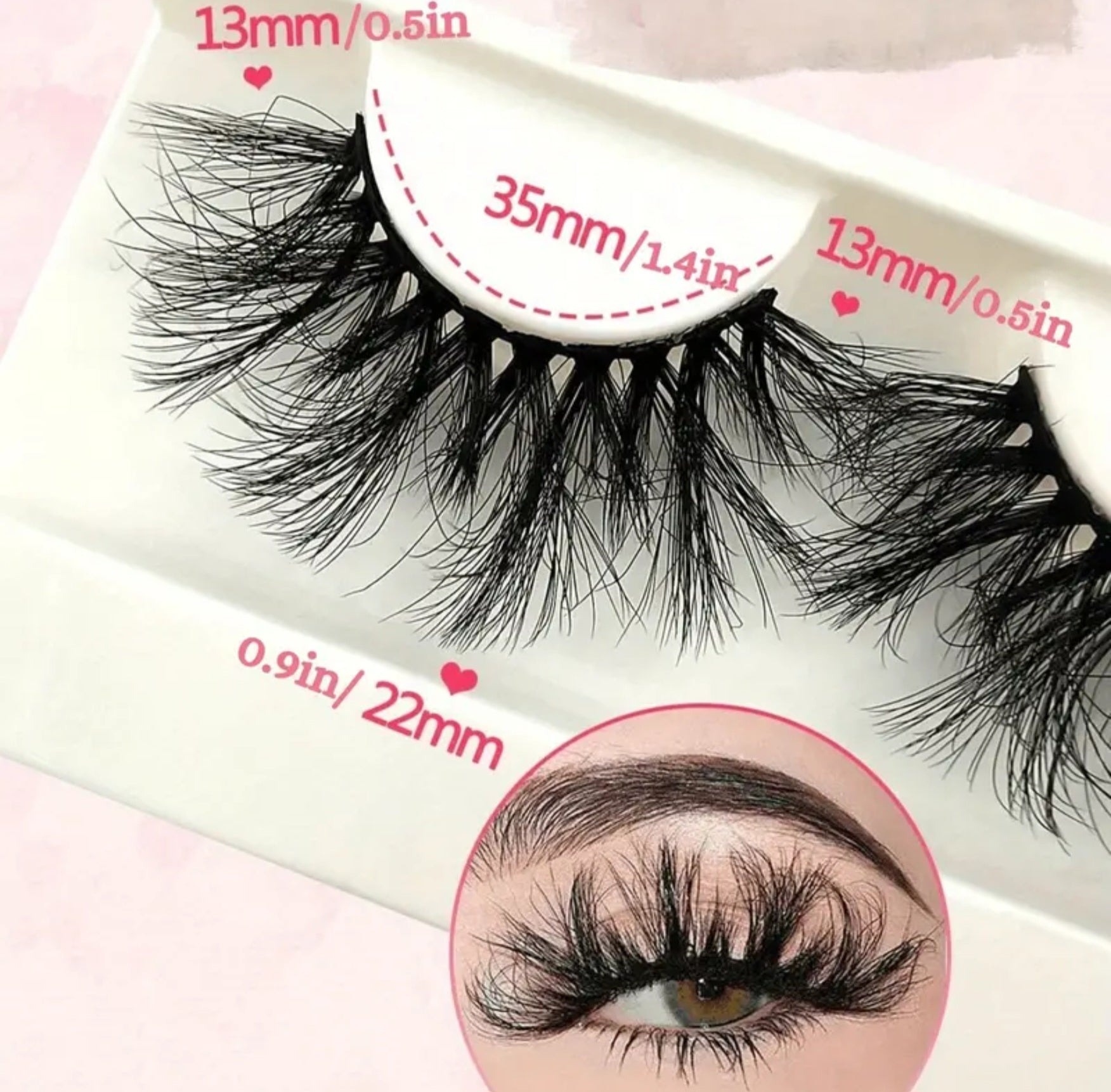 Dramatic Long D Curl Eyelashes