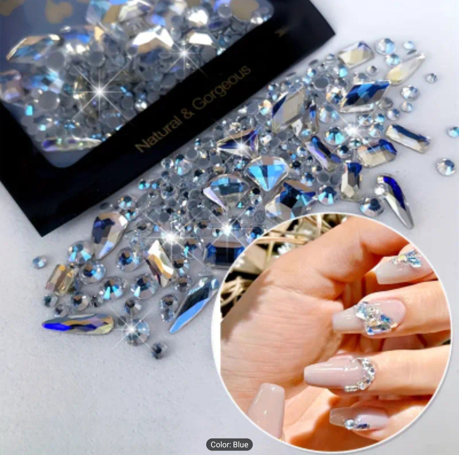 Round Rhinestones Large Cubic Zirconia
