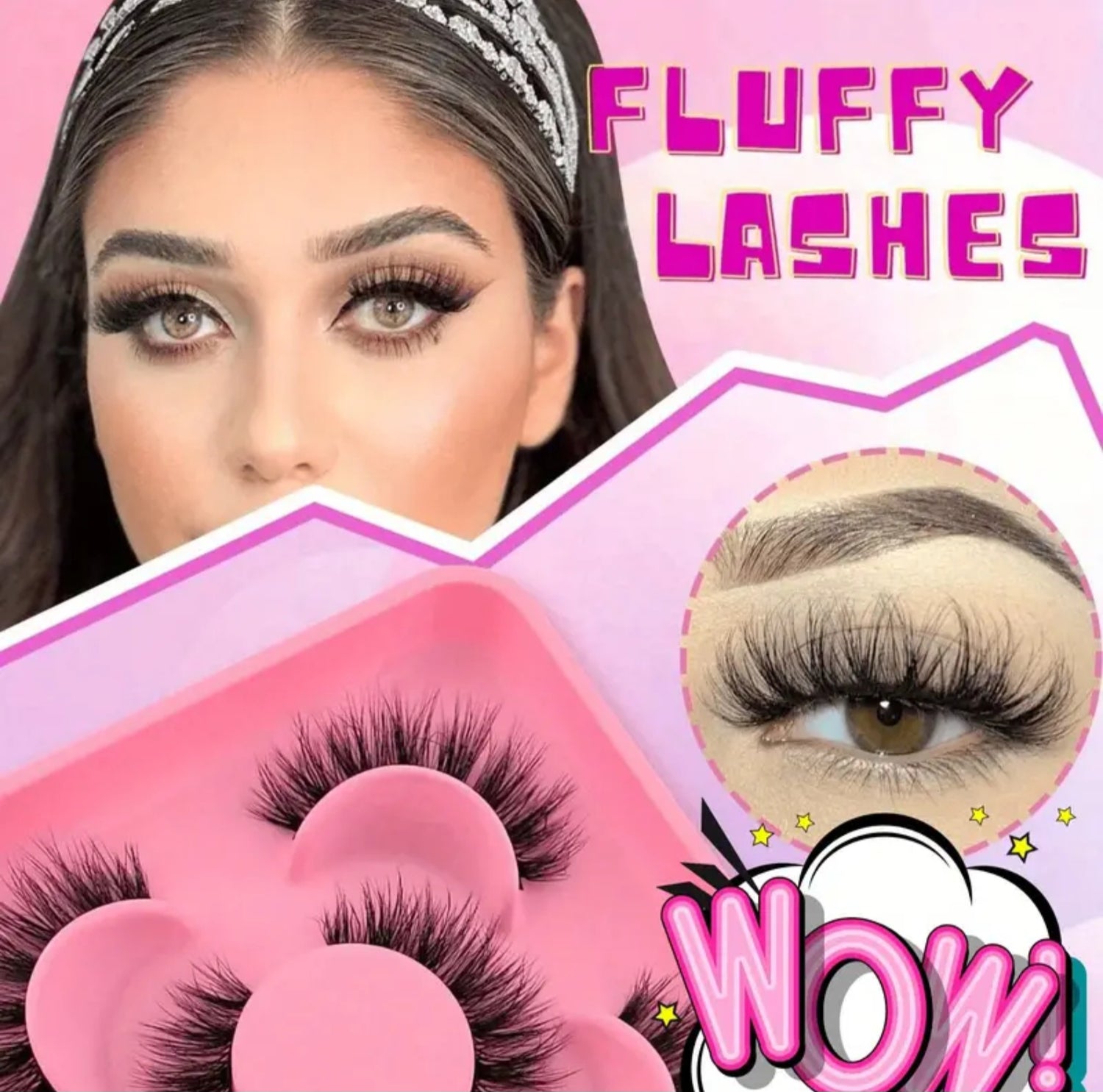 Dramatic Fluffy Faux Mink