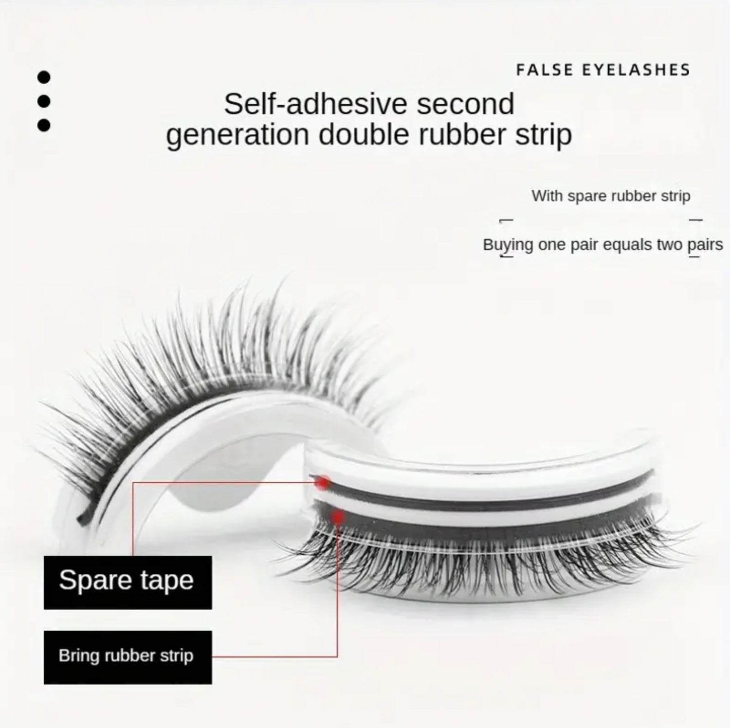 Self-Adhesive Reusable Eyelashes