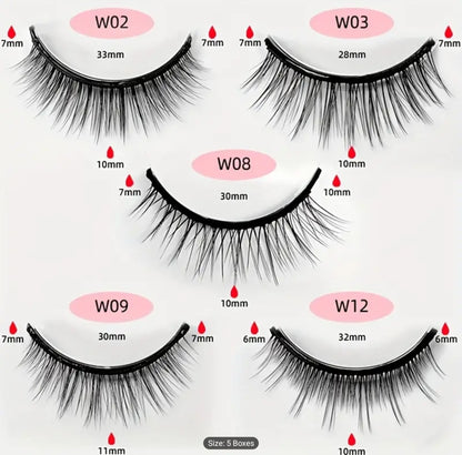 Self-Adhesive Reusable Eyelashes