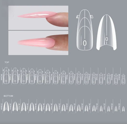 Water Drop Sandwich Layer Nail Dual Form 15 pieces DIY