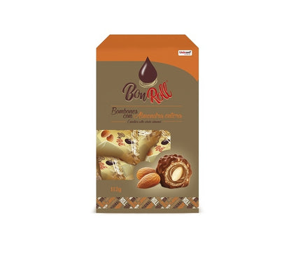 Bon Roll Bombons with Chocolate Cream and Nuts
