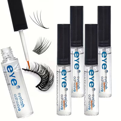 Waterproof Eyelash Glues That Are Strong, Invisible, Transparent, &amp; Odorless, Suitable for All Types of False Eyelashes