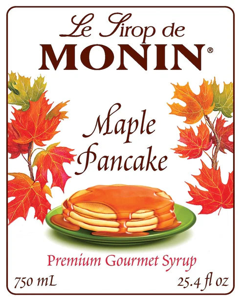 Monin - Maple Pancake Syrup Sweet Maple Flavor 750ml
