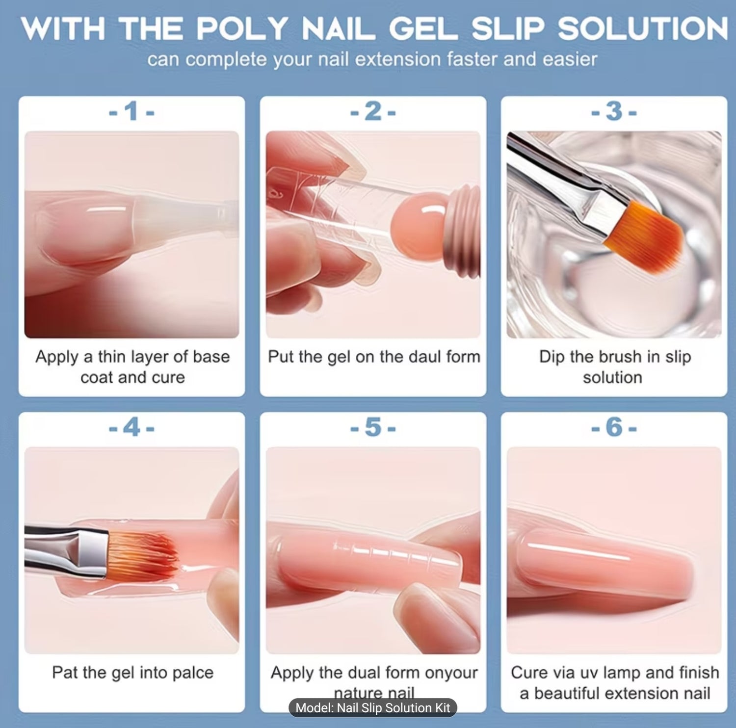 Morovan Nail Slip Solution Kit