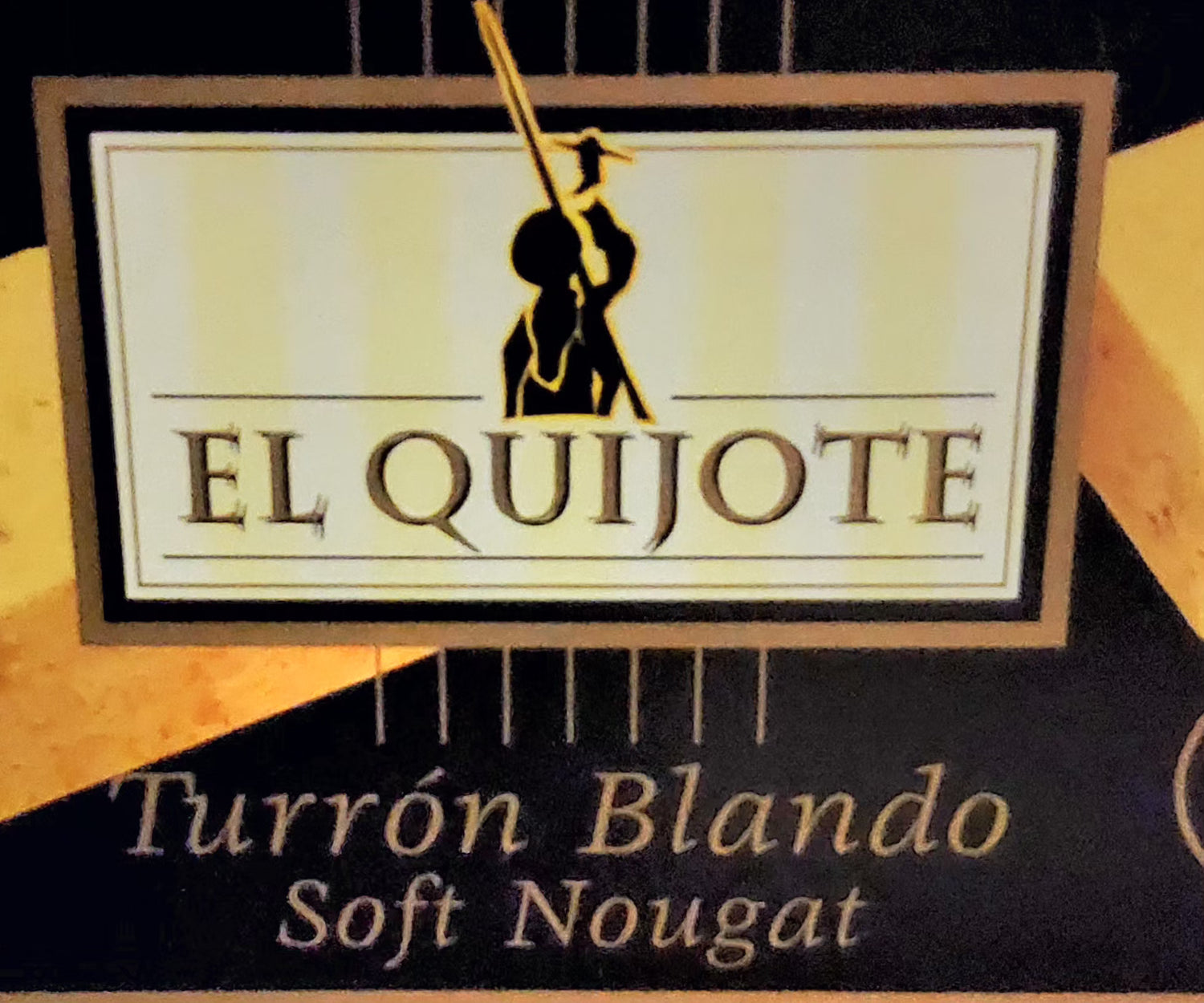 El Quijote Turron 3 different Flavors