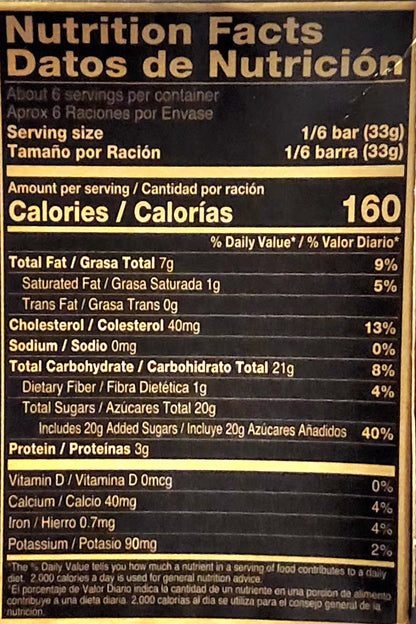 El Quijote Turron 3 different Flavors