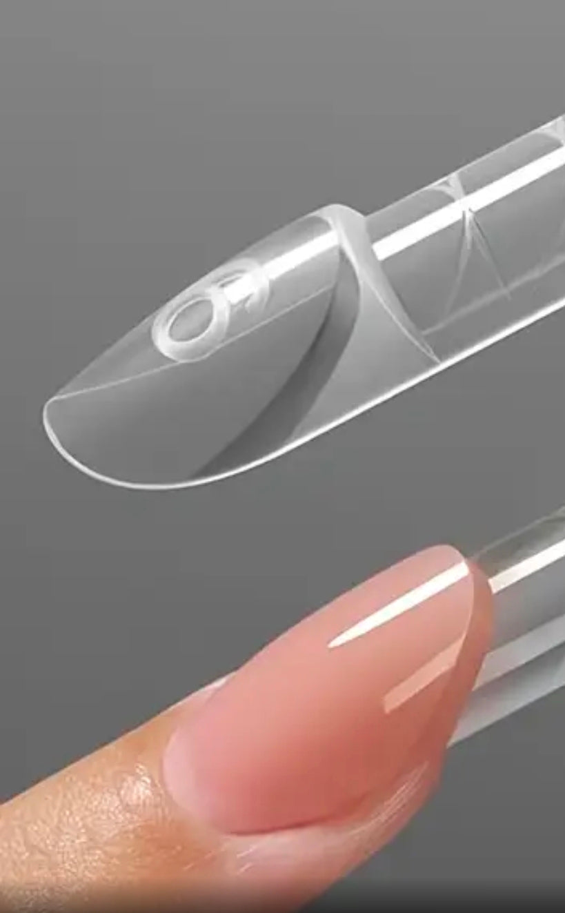 French Double Layer Nail Extension Mold - 12 pieces