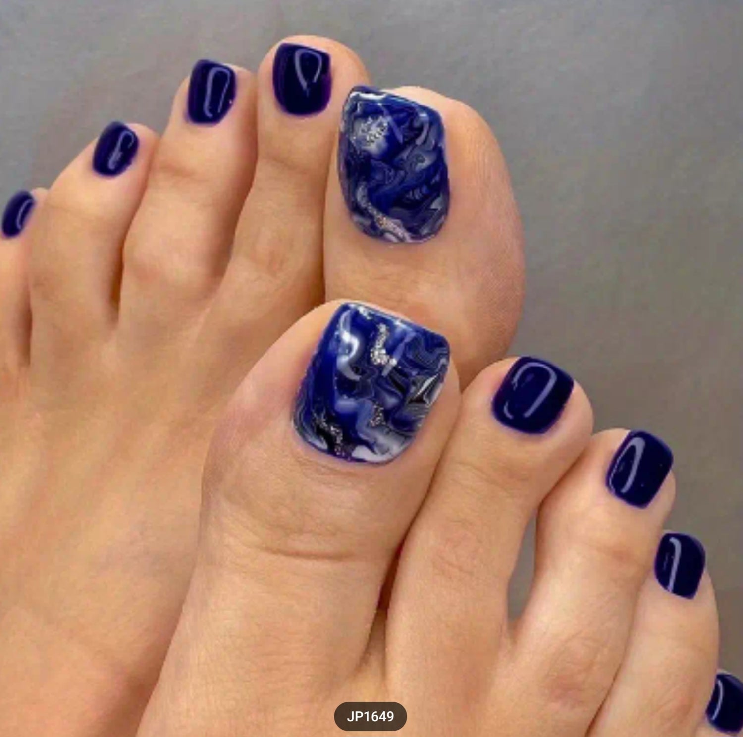 Non-custom Toe Press-ons