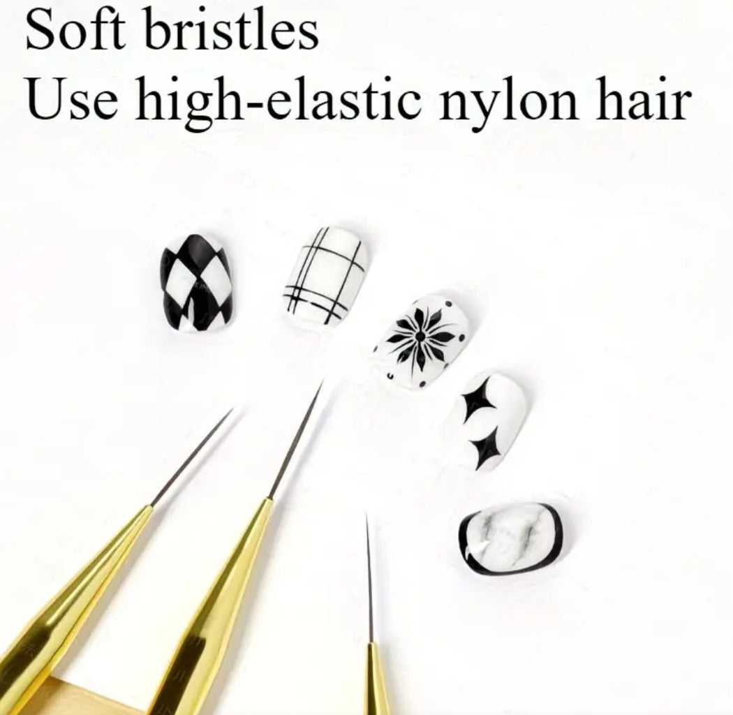 Ultra-Fine Detail Brush for Nail Art 1 pcs