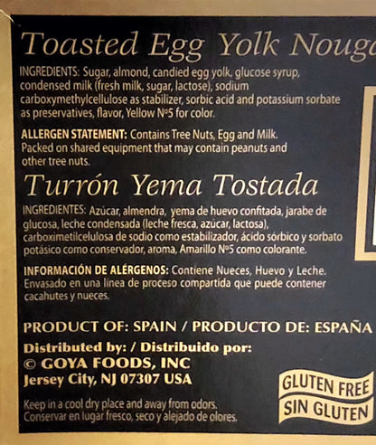 El Quijote Turron 3 different Flavors