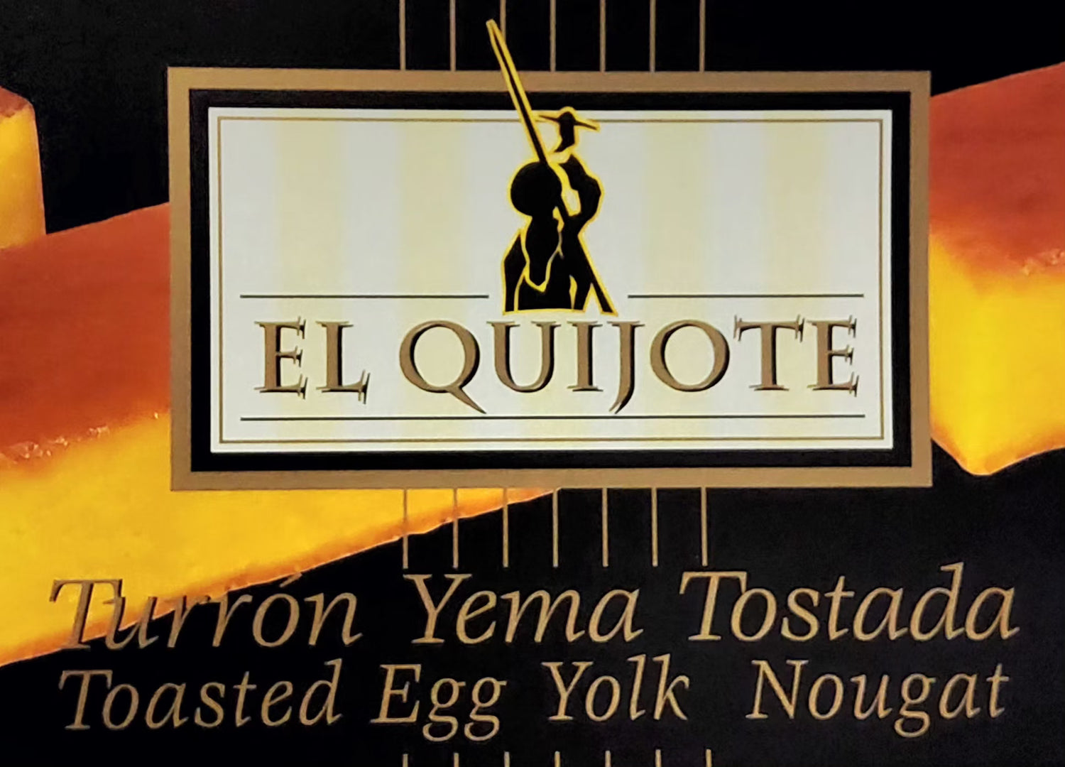 El Quijote Turron 3 different Flavors