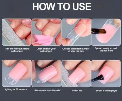 Toe Nail Dual Forms 15 -16 pieces