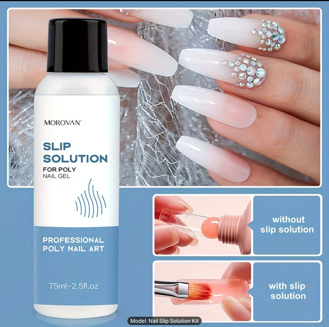 Morovan Nail Slip Solution Kit