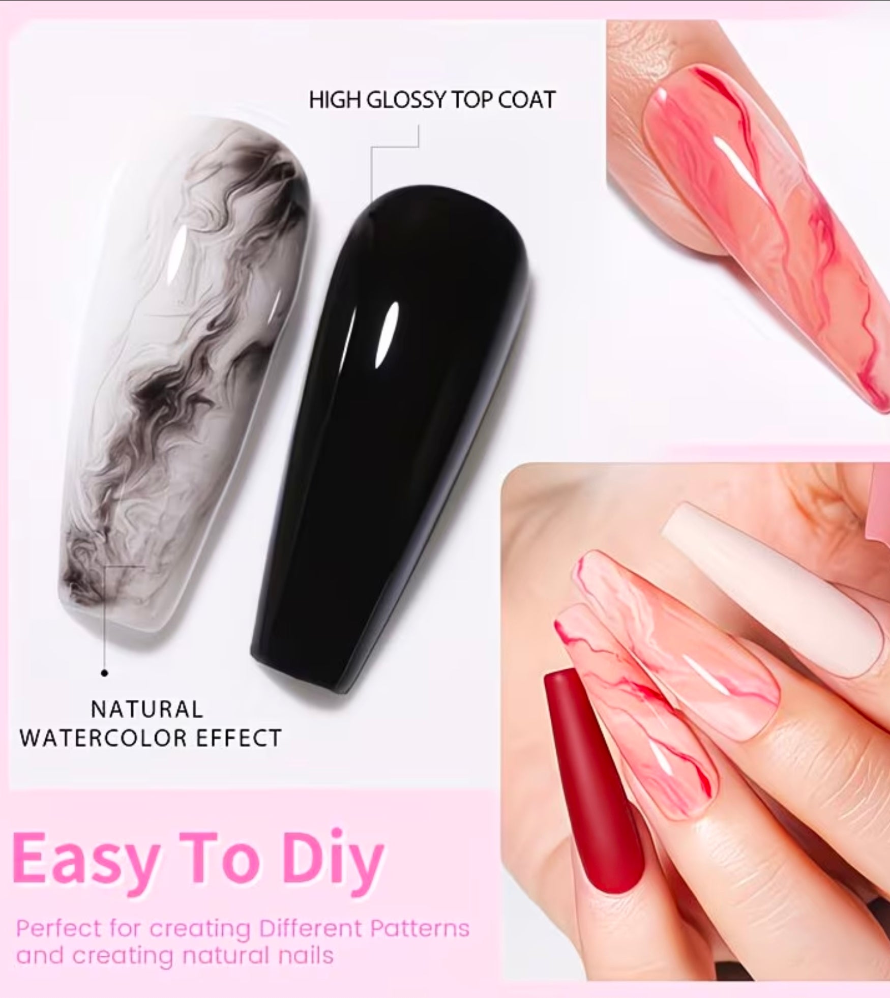6 in 1 Nail Adhesive Glue Gel 15ml