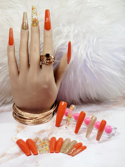 2XL Four Sets of Press-ons Kit