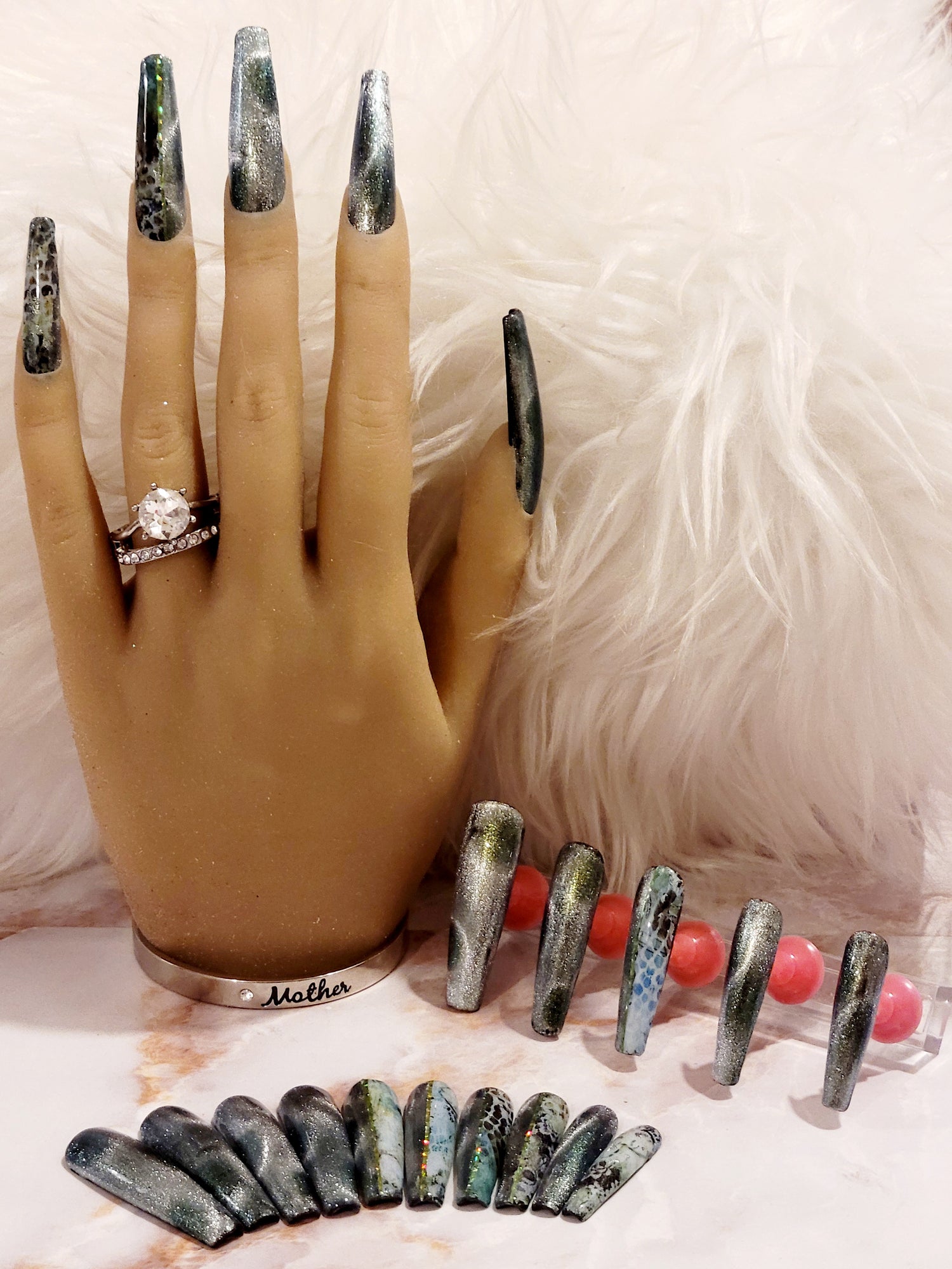 2XL Four Sets of Press-ons Kit