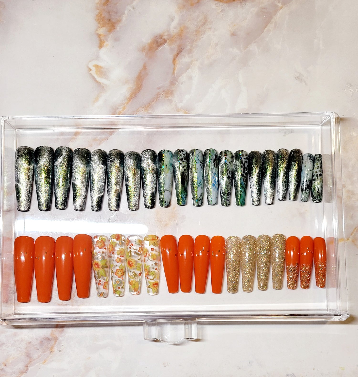 2XL Four Sets of Press-ons Kit