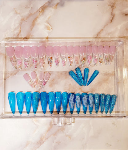 2XL Four Sets of Press-ons Kit