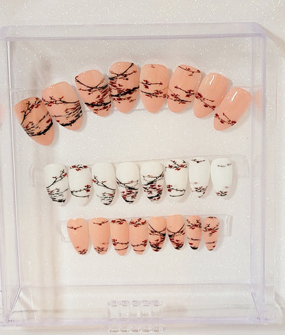 Short Almond Non-Custom Press-ons