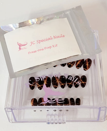 Short Almond Non-Custom Press-ons