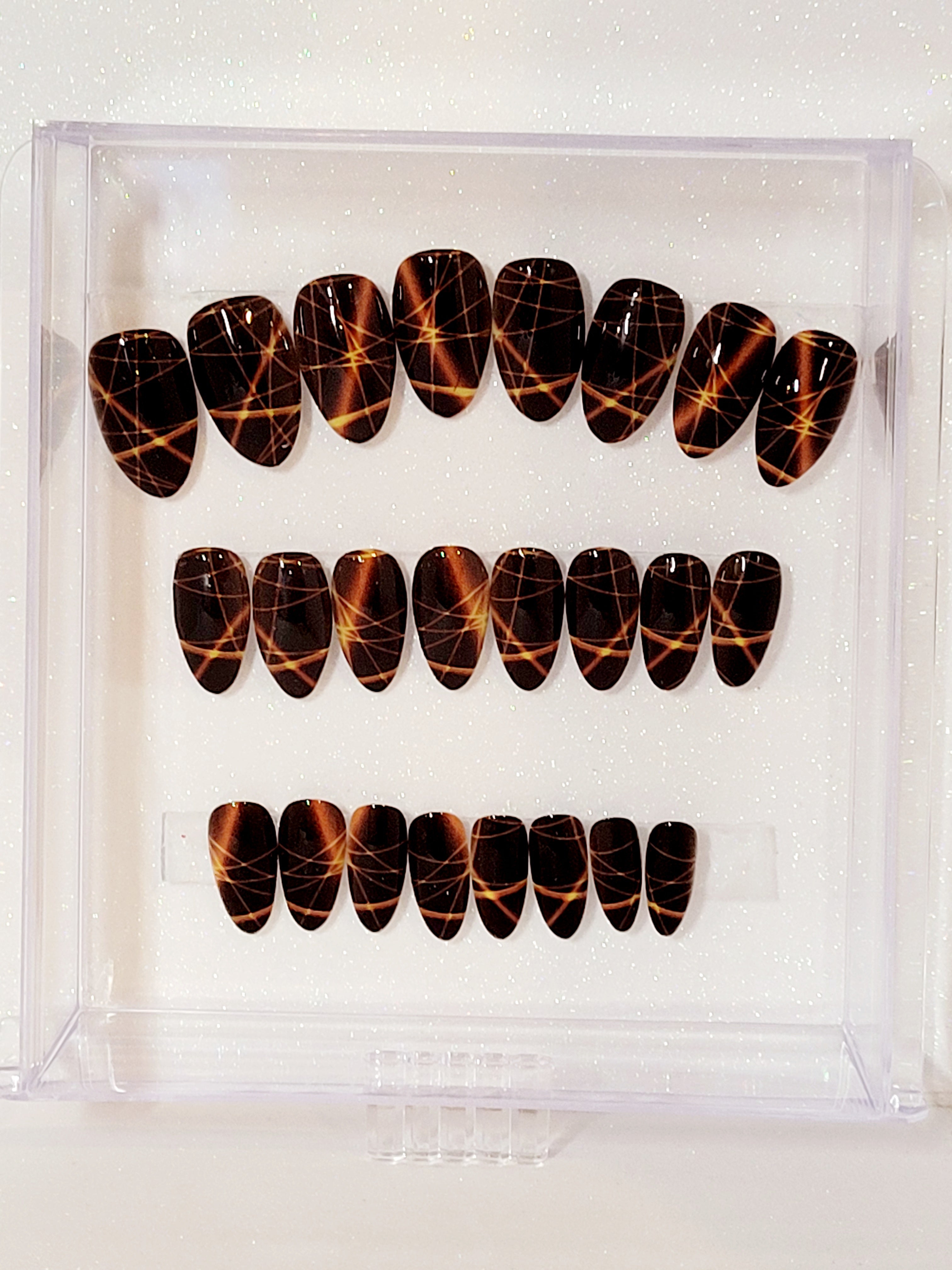 Short Almond Non-Custom Press-ons