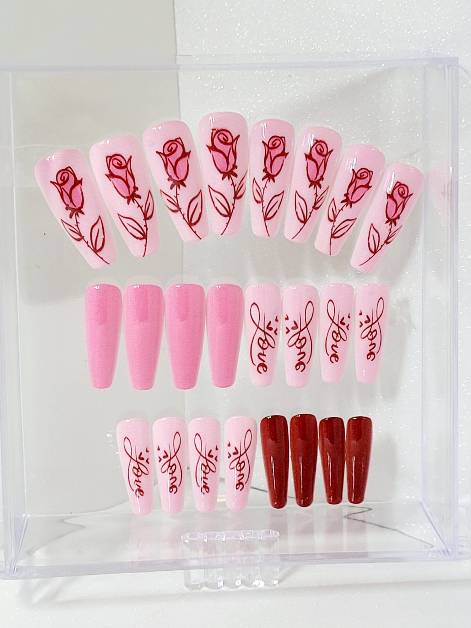 Long Coffin Various Design in Stackable Box 20-24 pieces