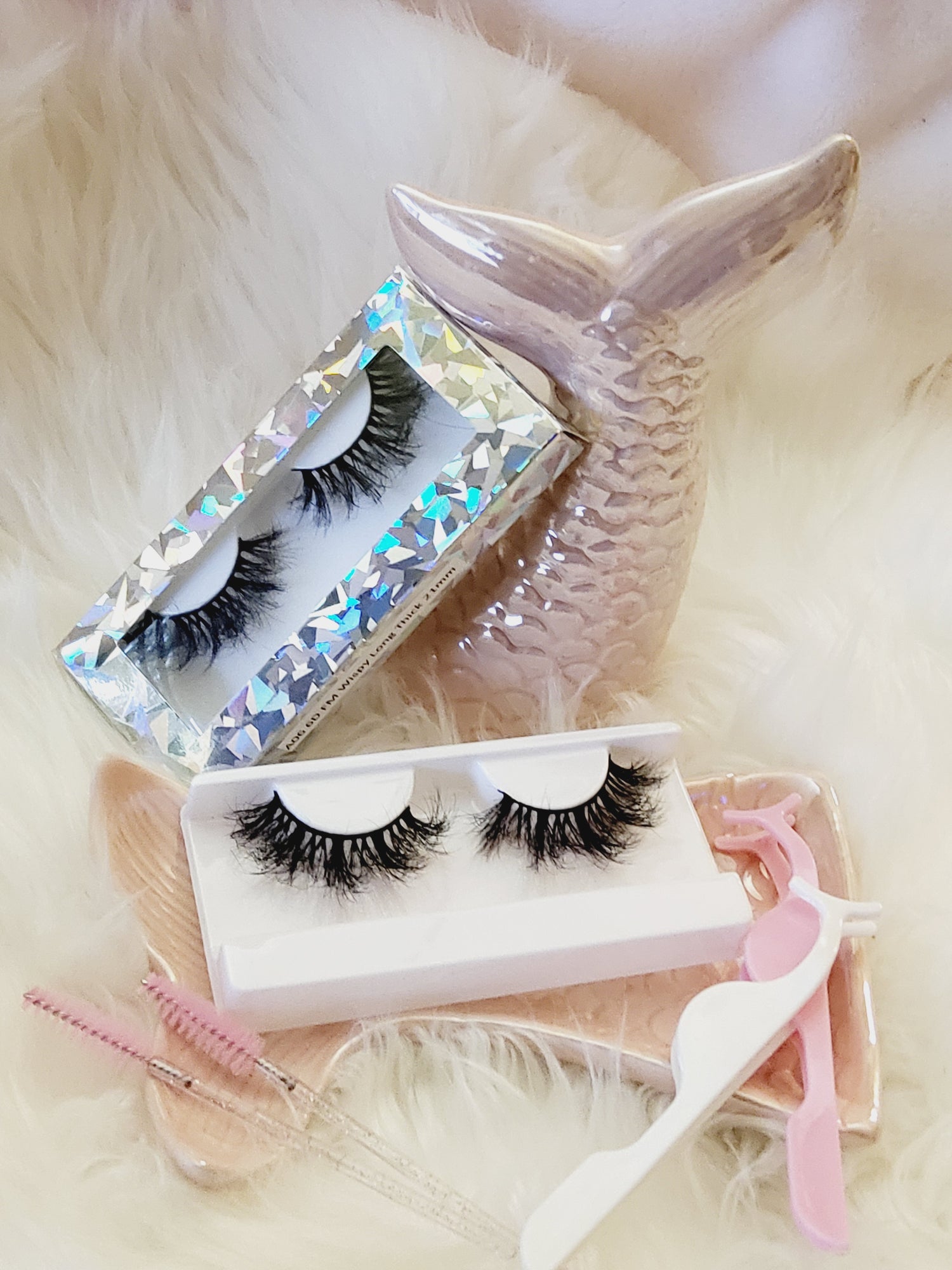A Series - Fluffy 6D Faux Mink 19MM - 21MM