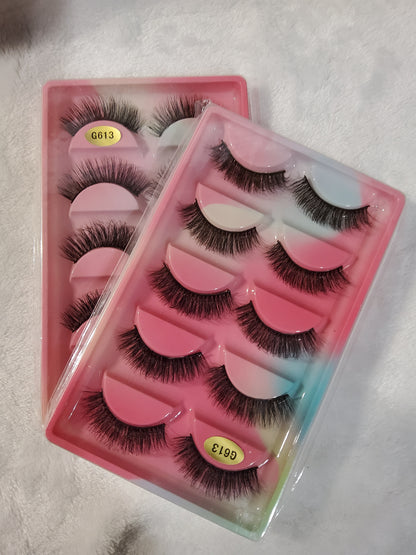 G Series - Russian Natural Fluffy Eyelashes