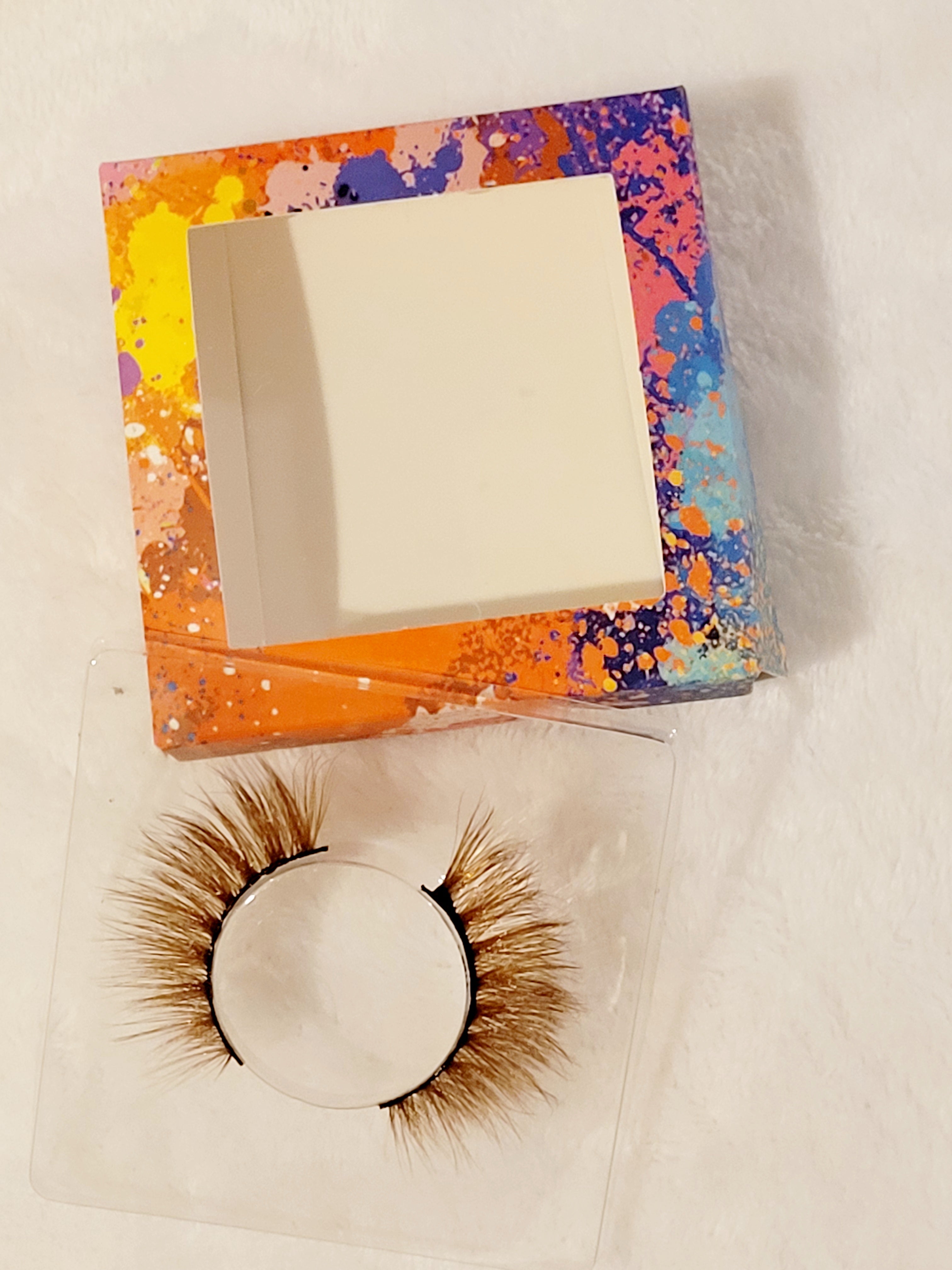3D Mink Color Eyelashes