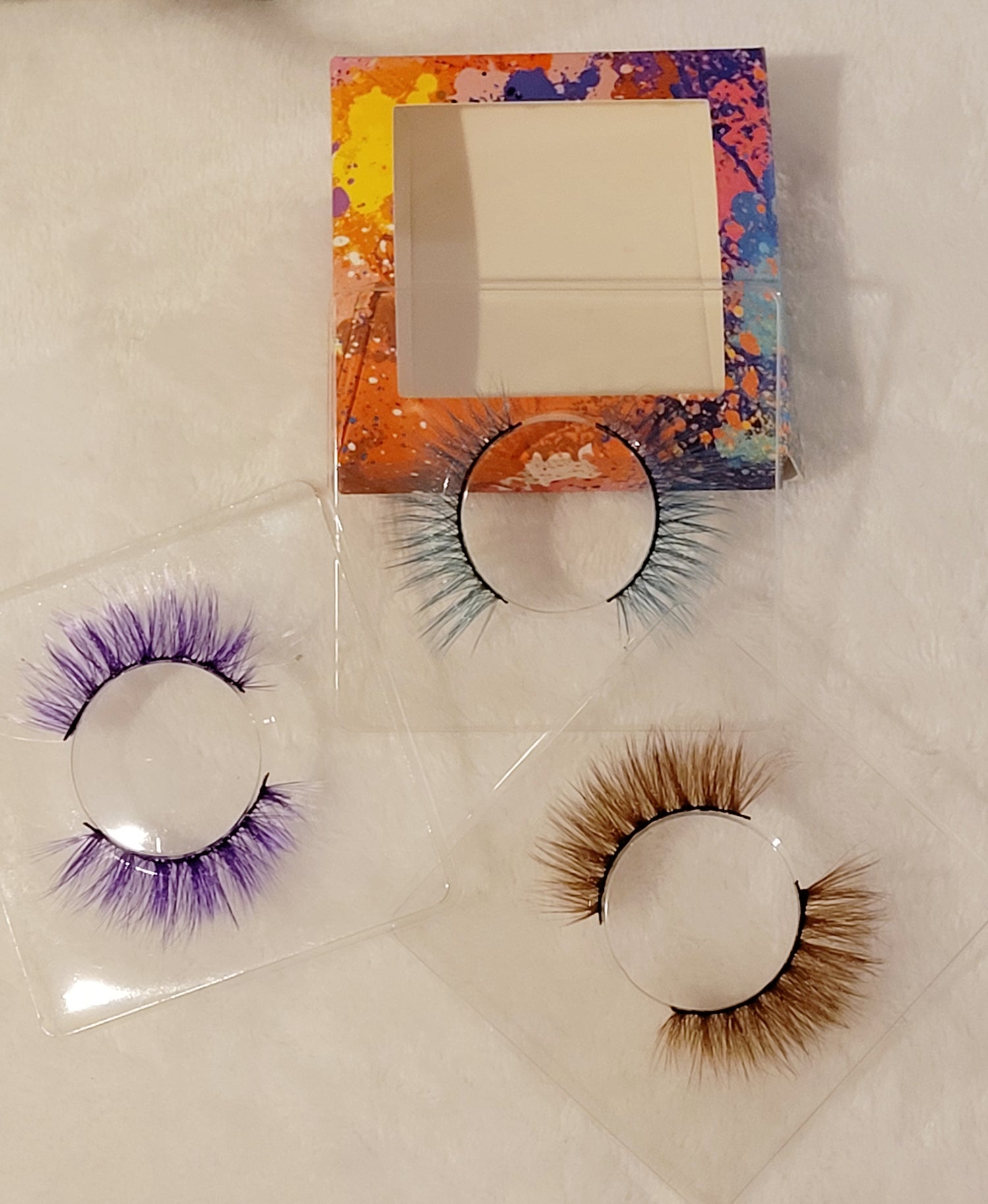 3D Mink Color Eyelashes