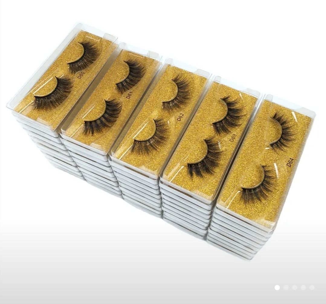 D Series - 3D Mink Long Eyelashes